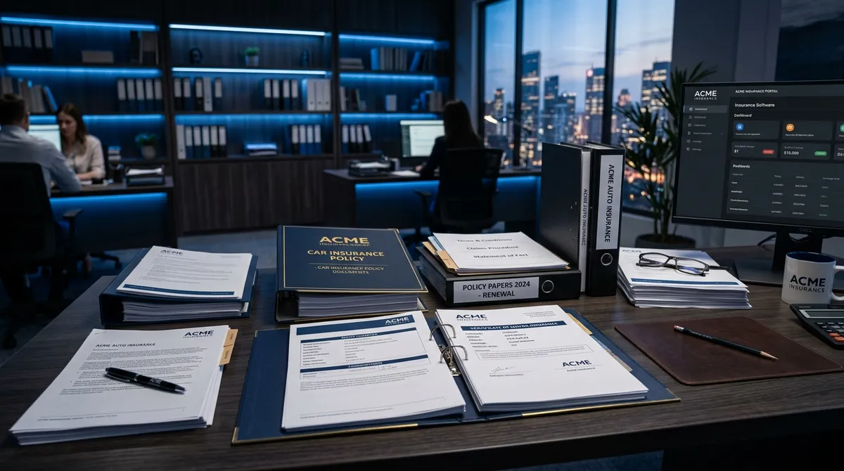 Структура страховых документов