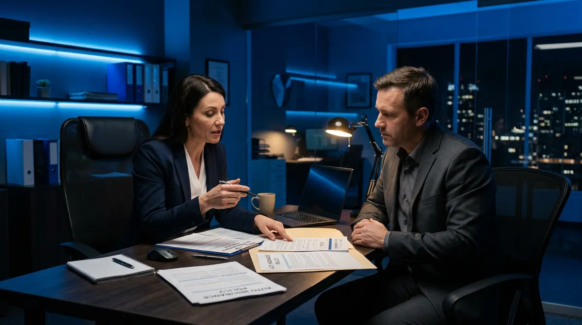 Обсуждение условий страхового договора